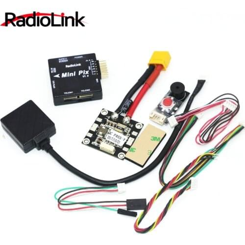 Radiolink Mini PIX and Mini M8N GPS Flight Control Vibration Damping by Software Atitude Hold for RC Racer Drone Quadcopter