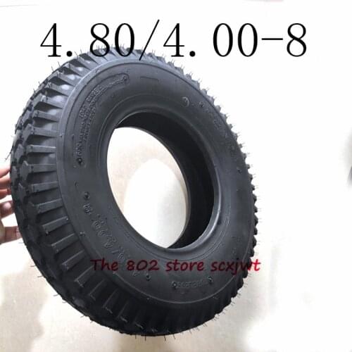 Size 4.80/4.00-8 Tubeless tyre Park Carousel Tire 400-8 Vacuum Tyre Road Trailer Tire