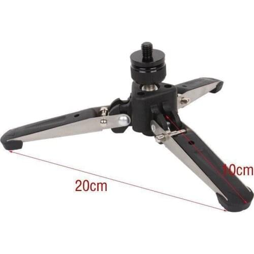 Universal Video Monopod Stand Base Monopod Tripod Mini Three Feet Support for DSLR Monopod with 3/8'' Screw