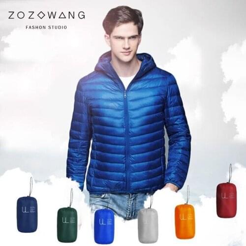 Мужские легкие пуховики Zozowang China At AliExpress