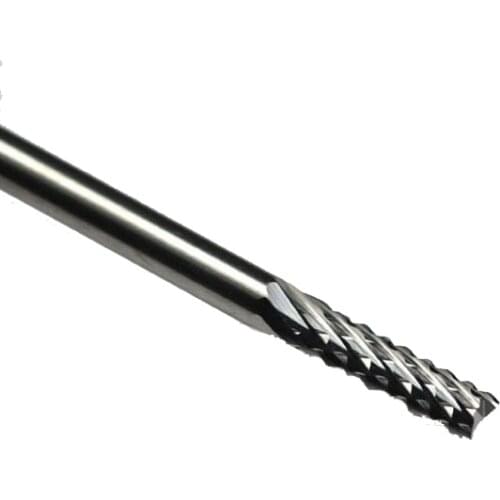 10pcs Carbide PCB CNC Engraving Bits End Milling Cutter cutting drill hole endmill 3.175mm Diameter # ST3.12