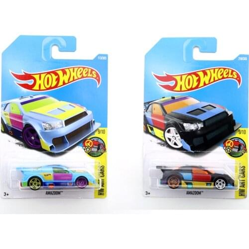2017 Hot Wheels AMAZOOM Mini Alloy Coupe 1/64 Metal Diecast Model Car Kids Toys Gift