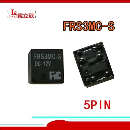 5PCS/lot 100%Original New Automobile relay FRS3MC-S DC12V FRS3MC S 12VDC KC-1C-12V Car audio amplifier relay 5PIN