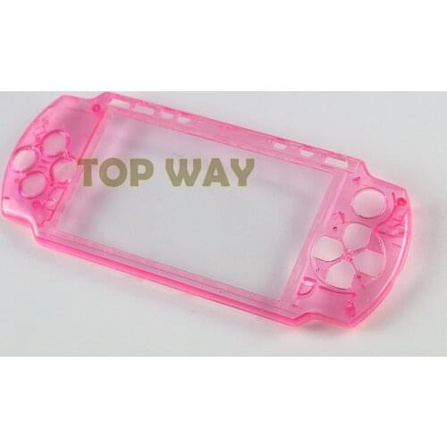 50pcs New Front Faceplate Housing Case Shell Cover With Logo For PSP2000 PSP 2000 Consloe
