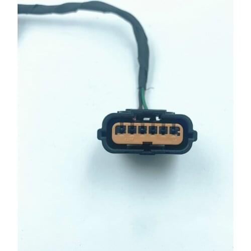 6Pin Car Rear bumper reversing radar probe wiring harness plug connector with wire For Hyundai IX35 Rena Sonata 8 Elantra