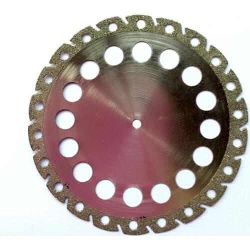 4pcs Dental Material Diamond Disc for Dental Cutting Plaster size: 45mm x 0.30mm For Dental And Jewery Cutting Metal Or Plaster