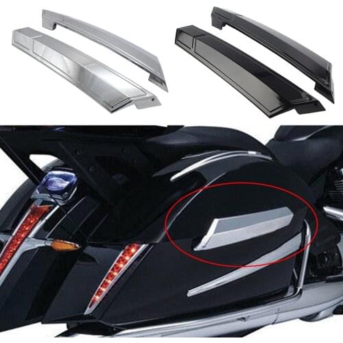 Motorcycle Saddlebag cover Rear Brake Accents For Victory Hard-Ball Cross Roads Cross Country Tour Models 2010-2017 2011 2012