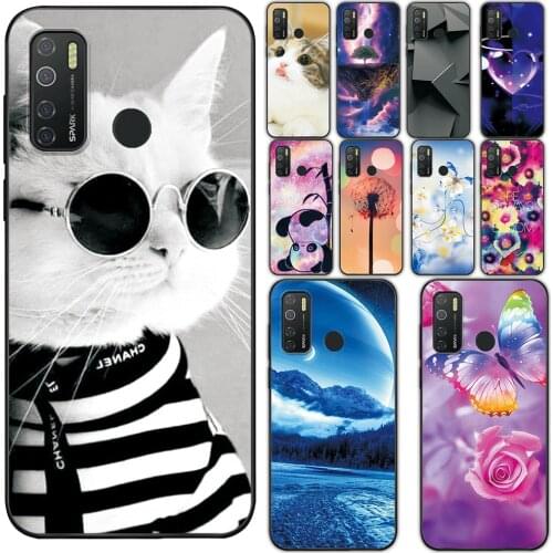 For Tecno Spark 5 Case Phone Bag on Tecno Spark 5 Pro Fashion Cover For Tecno Camon 15 Soft TPU Silicone Case For Camon 15 Air