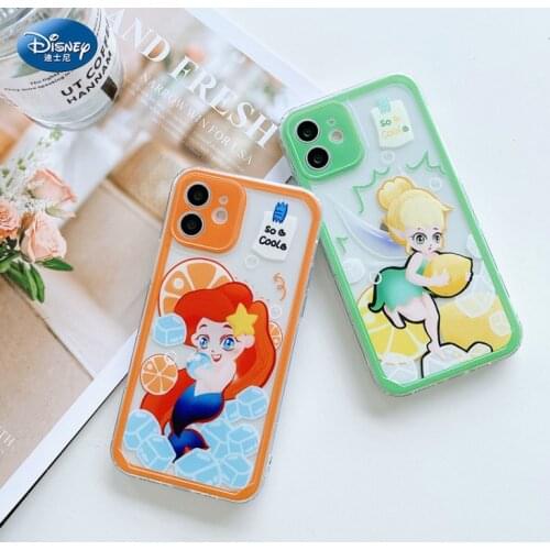 Cartoons Q Version Princess Phone Case For Iphone 12 Pro Max 11 Pro Xs Max 2021 Xr Painted Phone Case zz0620
