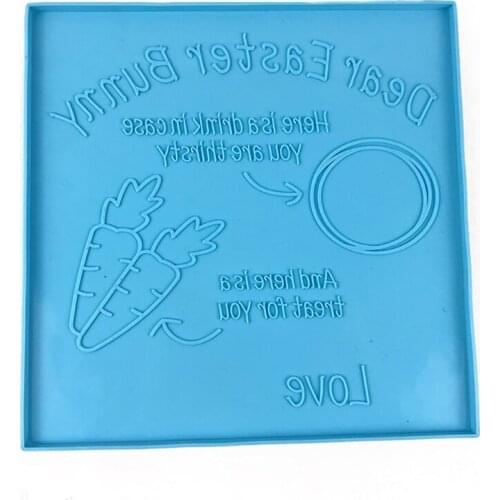 DIY Crafts Storage Container Plate Epoxy Resin Mold Fruit Tray Silicone Mould