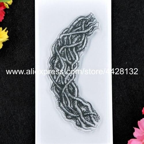 Branch Scrapbook photo cards rubber stamp clear stamp transparent stamp 4.3x10cm 9042616