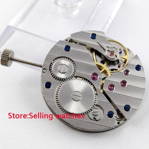 17 Jewels 6497 mechanical hand winding mens classic watch movement
