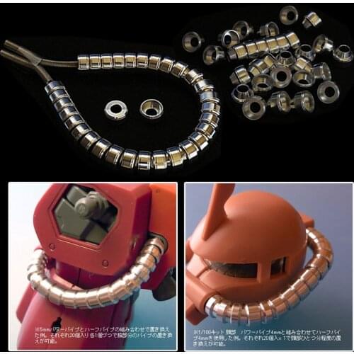 NEW HD GUNDAM Model Zaku Modification of Metal Supplements Metal Fitting Spare Parts Power Tube Action Toy Figures