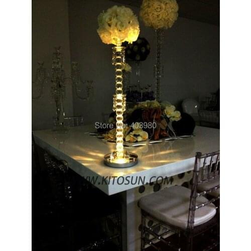 2016 New Sale free Shipping 10units/lot 8inch Spot Led Light Base~rechargeable Battery+remote Controller for Wedding Decoration