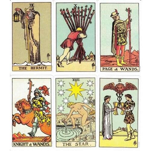 The Original Rder Waite Tarot Deck Full English Tarot Cards Game With English Booklet Instructions Tarot Board Game