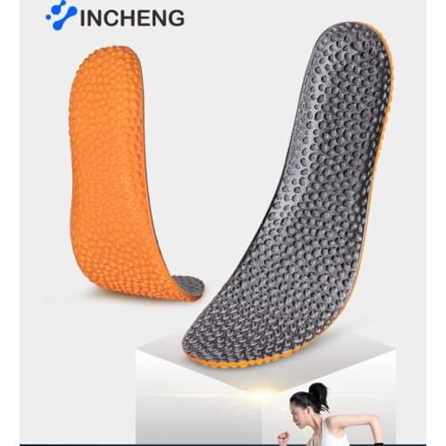 Popcorn Memory Foam sports Insoles For Shoes Deodorant Breathable elastic Cushion Running Insoles For Man Women Orthotic Insoles