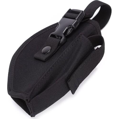 Tactical Belt Molle Gun Pistol Holster Hunting Shooting Holster Waist Case Waistband Bag for Right Hand Hunting Accessories