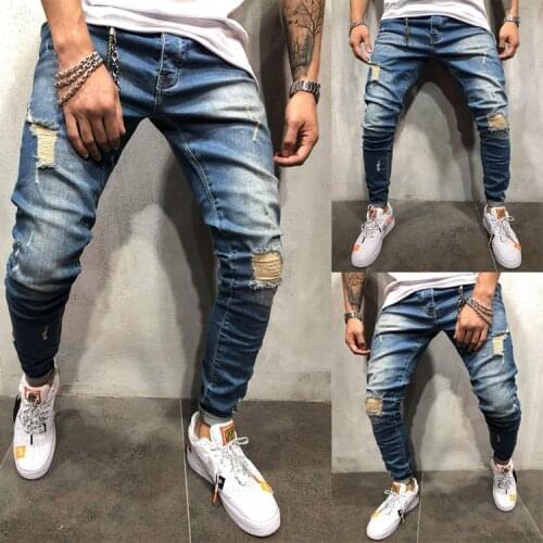 YOFEAI Men Skinny Jeans