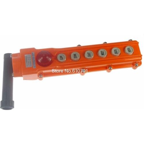 1) For Hoist Crane Pendant Control Station Push Button Switch Emergency COB-63H