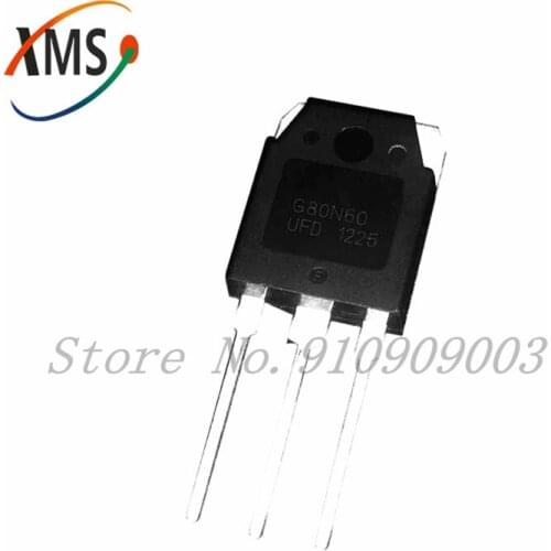 10Pcs SGH80N60UFD TO-3P SGH80N60 TO-247 G80N60 G80N60UFD 80N60