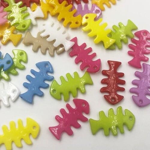 100pcs Mix Lots Plastic Buttons Scrapbooking Sewing DIY Craft PT132