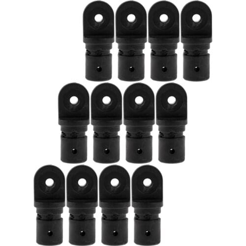 12 Pack Marine Boat Bimini Top Fitting 22mm Internal Insert Tube Eye End Cap
