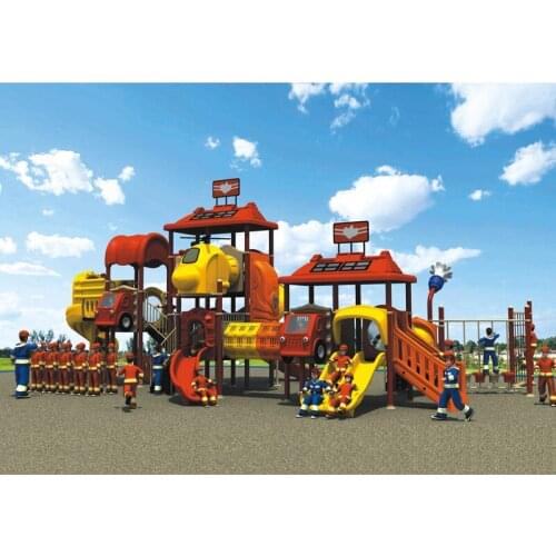 2017 color custom outdoor play structure amusement park outdoor playground for kids YLW-OUT1652