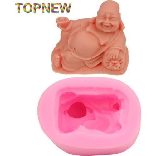3D Maitreya Shaped Molds for Fondant Sugar Jello Jelly Ice Soap Silicone Moulds Kitchen Accessories C1689