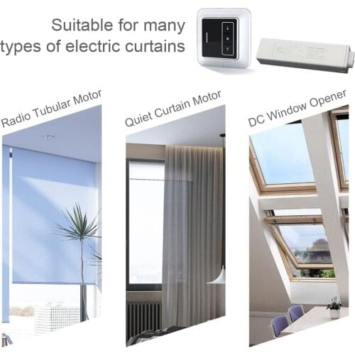 Wireless smart electric rolling door controller set RF433.92mhz Universal remote control compatible broadlink rm4proOutdoor mini