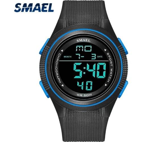 Mens Sports Watch Waterproof reloj hombre Digital Led Clock For Male Luminous Stop Watch 1220 Sports Digital Watches For Men