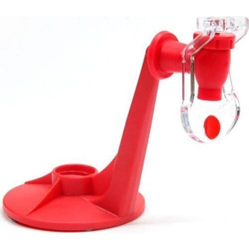 1 Pcs Home Office Bar Soda Dispense Drinking Fizz Saver Dispenser Water Machine Tool Plastic Red