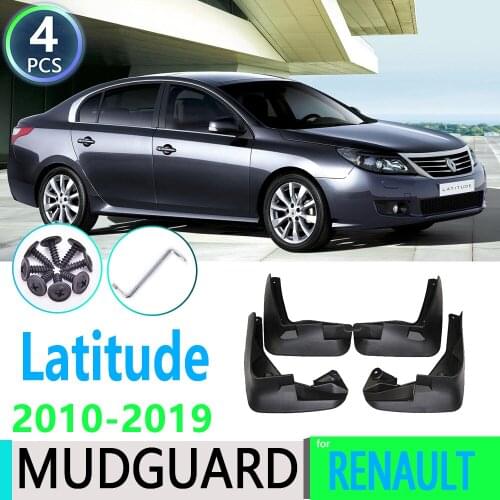 For Renault Latitude 2010~2019 Safrane Samsung Mudguard Mud Flaps Guard Splash Flap Mudguards Car Accessories