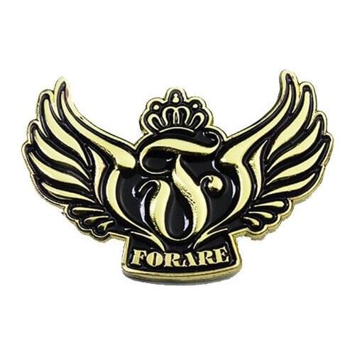 Customized Cheap Metal Wings Badge The Most Popular 3D Badges