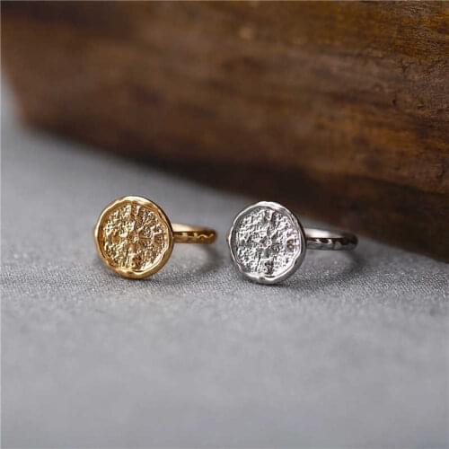 Vintage Wanderlust Rings Graduation Compass Ring Friends Friendship For Women Jewelry Boho Best Travel Hammered Gift