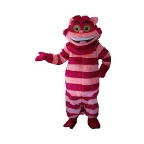 Halloween Cheshire Cat Mascot Costume mascot fancy dress costumes cartoon party costumes adult size