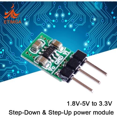 Mini 2 in 1 DC DC Step-Down & Step-Up Converter 1.8V-5V to 3.3V Power Wifi Bluetooth ESP8266 HC-05 CE1101 LED Module