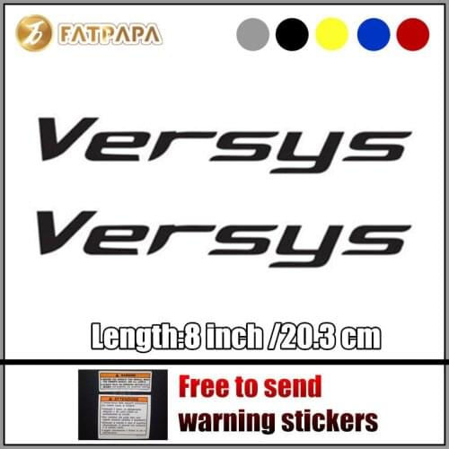Motorcycle bike Fuel tank Wheels Fairing notebook Luggage helmet MOTO Sticker decals For Kawasaki Versys 650 1000