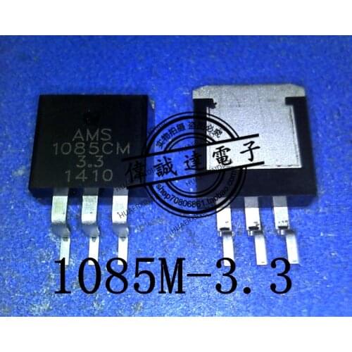1Pieces new Original AMS1085CM-3.3 1085CM-3.3 TO-263 In stock real picture