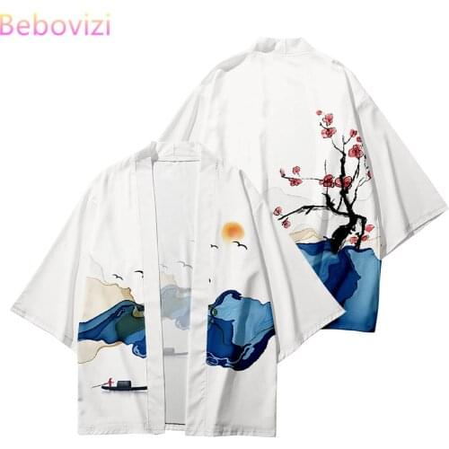 Plus Size XXS-6XL 5XL 4XL Loose Japanese Streetwear Cardigan Women Men Harajuku Haori Kimono Cosplay Top Shirts Yukata Clothes