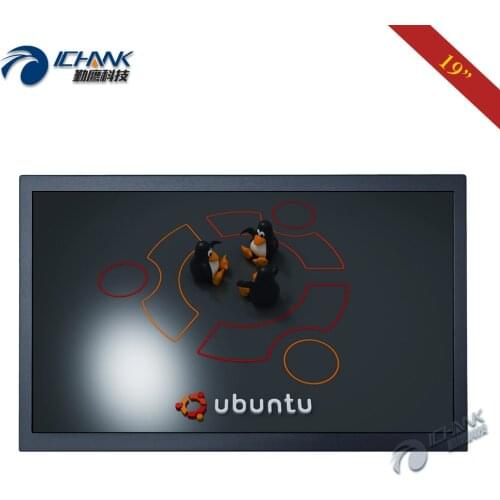 ZB190TC-592L/19" inch 1440x900 16:10 Widescreen HDMI VGA USB Support Linux Ubuntu Raspbian Debian OS Touch LCD Screen PC Monitor