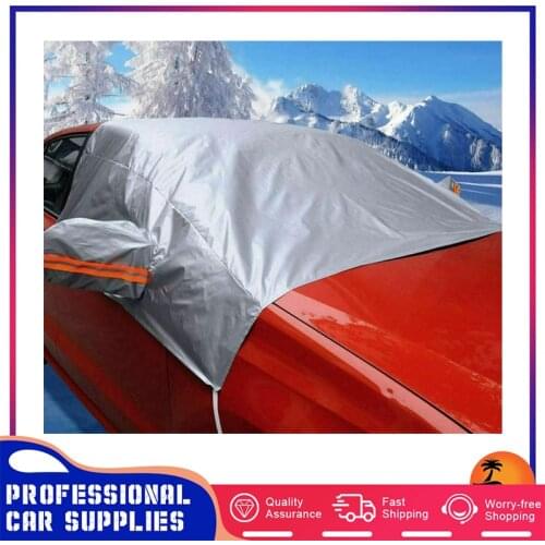 Snow Waterproof Ice Frost Sun Half Rain Dust Cover Car Resistant Protection Car Covers Universal For SUV