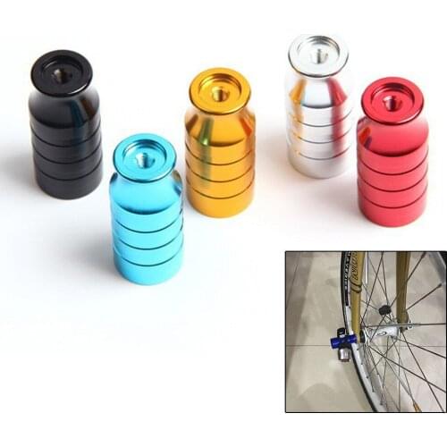Bicycle Hub Quick Release Axis Front Rear Wheel Lamp Holder Axis Extension Light Bracket Extension Light Mount Bike Cycling Part