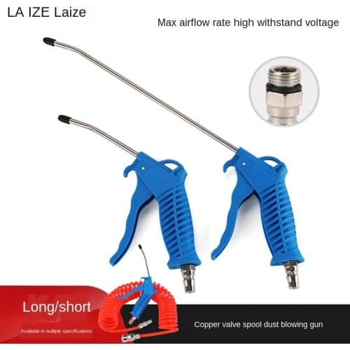 High-Quality Plastic Dust Blowing Gun Ar-ts Air Blowing Gun Orange Handle Air Blowing Gun Long And Short Type For Air Compressor