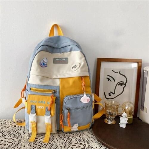 Japanese schoolbag large school backpack school backpacks school fashion backpacks school japanese backpack lady backpack