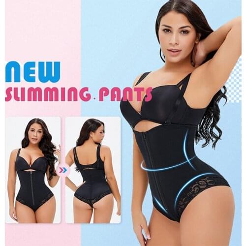 Women Body Shaper Waist Trainer Bodysuit Shapewear Butt Lifter Tummy Control Weight Loss High Waist Shaping Slimming Underwear