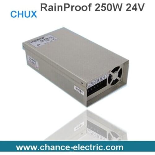 250W 24v LED driver Rain-Proof industry driver Switching mode Power Supply (FY250W-24V)