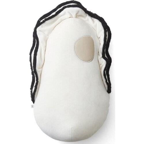 46cm Creative simulation Oysters Plush Toys Cute Stuffed White Oyster Doll For Kids Children Soft Pillow Cushion Gifts