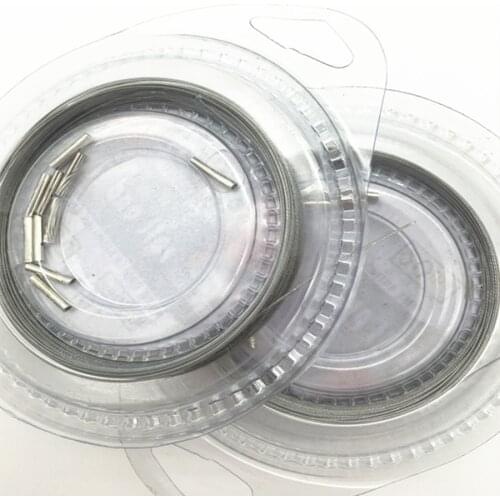 5pcs/1*7 Strands Fishing Wire Trace with Coating Wire Leader Stainless Steel Wire Coating Jigging Wire Lead Fish Jigging Line