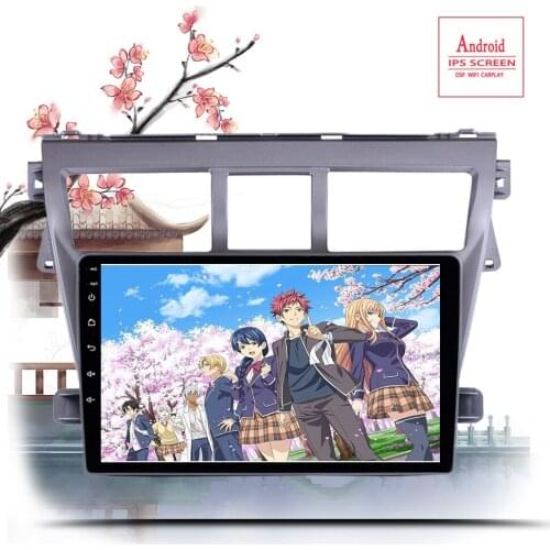 6G RAM Android 10.0 Car Multimedia Player For Toyota VIOS Yaris 2007 2008 2009 2010 11 12 Stereo radio GPS Navigation Head Unit