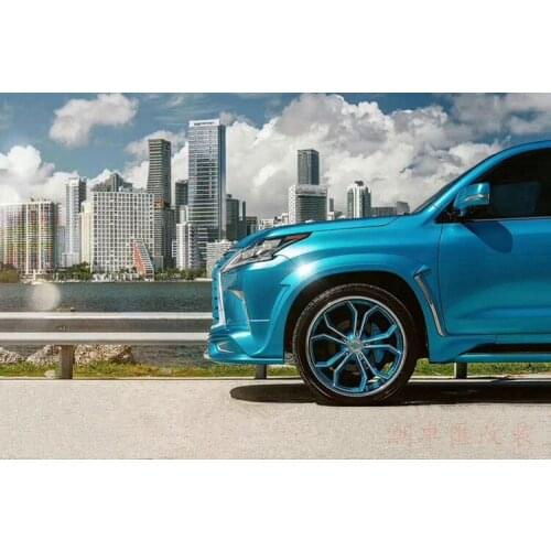 Suit For Lexus 2016-2019 Lx570 Refits Wald Wide Small Body Surround Front and Rear Lip Tail